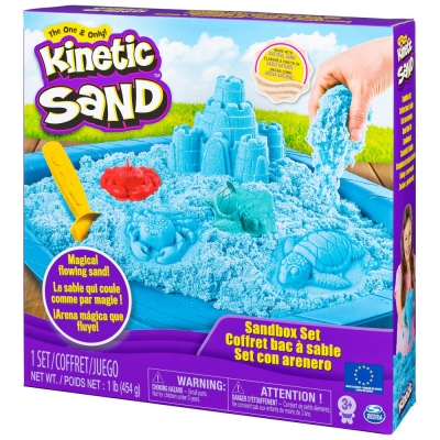 Nisip kinetic set complet albastru 454 gr Spin Master