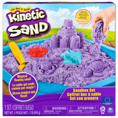 Nisip kinetic, set complet mov, 454 gr Spin Master