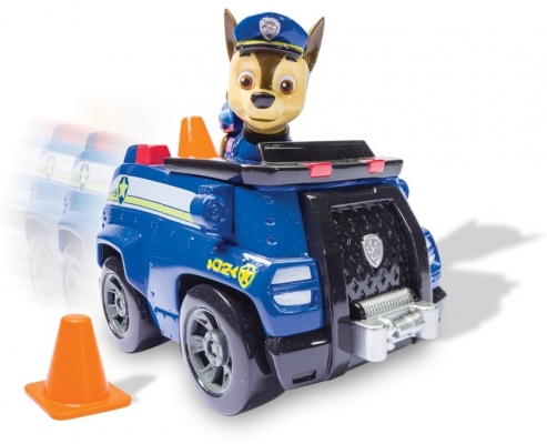 Figurina Chase cu masina de politie Patrula Catelusilor Spin Master