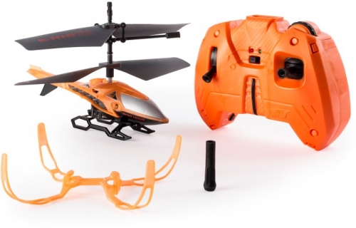 Elicopter de jucarie cu telecomanda RC Airhogs Axis 200 portocaliu Spin Master