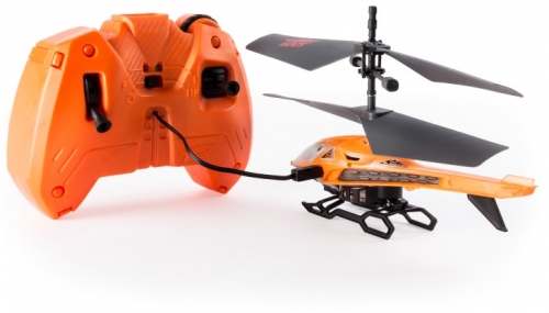Elicopter de jucarie cu telecomanda RC Airhogs Axis 200 portocaliu Spin Master