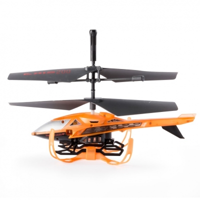 Elicopter de jucarie cu telecomanda RC Airhogs Axis 200 portocaliu Spin Master