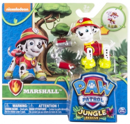 Figurina Jungle Rescue Marshall Paw Patrol Spin Master