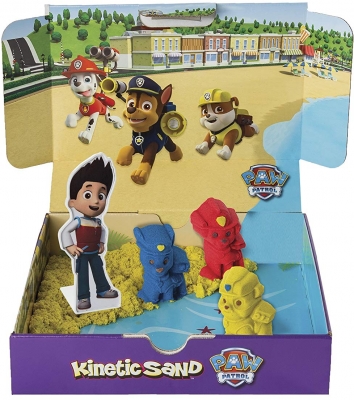 Set de joaca nisip kinetic, Patrula catelusilor, Spin Master