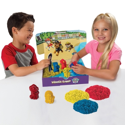 Set de joaca nisip kinetic, Patrula catelusilor, Spin Master