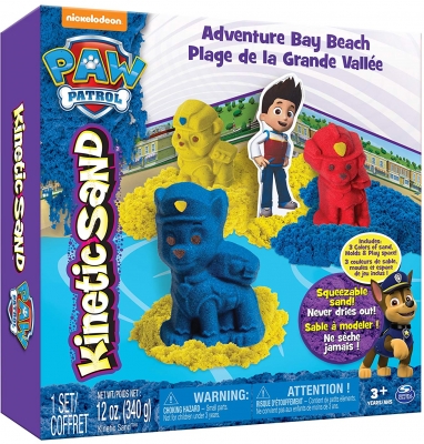 Set de joaca nisip kinetic, Patrula catelusilor, Spin Master
