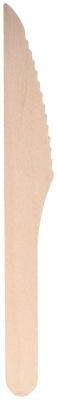 Cutite lemn biodegradabile 16 cm 100buc/set Biodeck