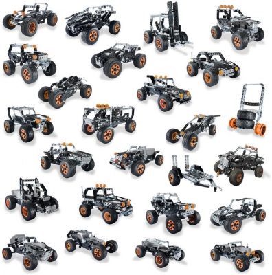 Masina jucarie Meccano 4 x 4 cu 25 de modele Spin Master