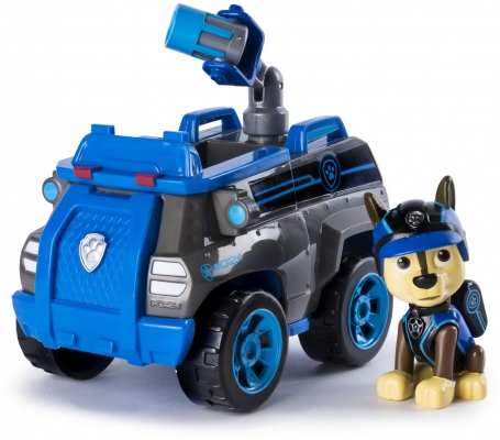 PATRULA CATELUSILOR SET MASINA DE POLITIE CU FIGURINA CHASE SPIN MASTER