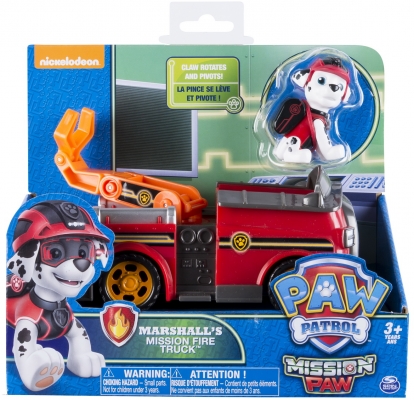 PATRULA CATELUSILOR SET VEHICUL CU FIGURINA MARSHALL SPIN MASTER