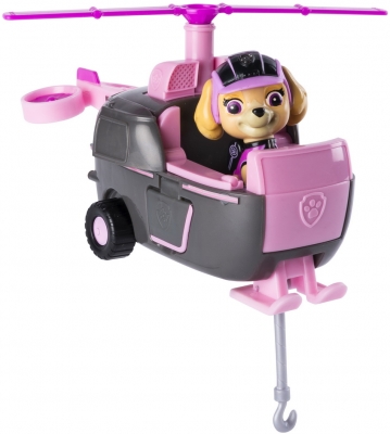 PATRULA CATELUSILOR SET ELICOPTER CU FIGURINA SKYE SPIN MASTER