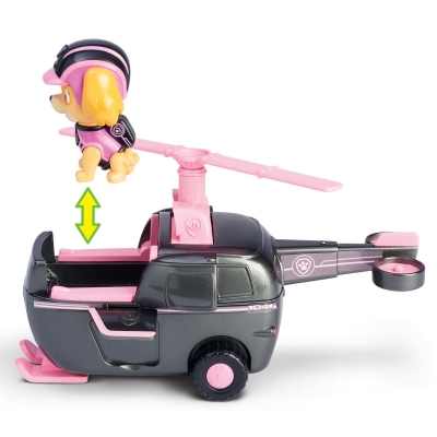 PATRULA CATELUSILOR SET ELICOPTER CU FIGURINA SKYE SPIN MASTER