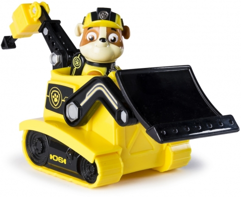 PATRULA CATELUSILOR SET EXCAVATORUL CU FIGURINA RUBBLE SPIN MASTER