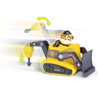 PATRULA CATELUSILOR SET EXCAVATORUL CU FIGURINA RUBBLE SPIN MASTER