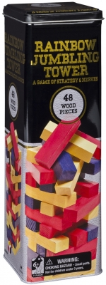 TURNUL BUCLUCAS CU PIESE COLORATE IN CUTIE DE METAL SPIN MASTER