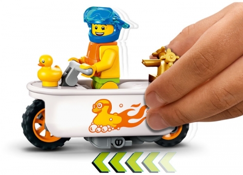 Motocicleta de cascadorii cu cada 60333 LEGO City