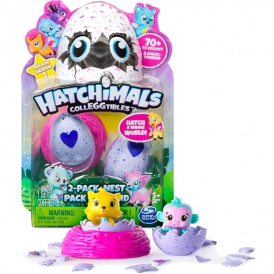 Figurina Hatchimals, 2 ousoare cu cuib, sezonul 1, 2 buc/set Spin Master