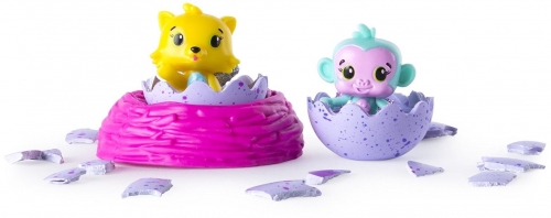 Figurina Hatchimals, 2 ousoare cu cuib, sezonul 1, 2 buc/set Spin Master