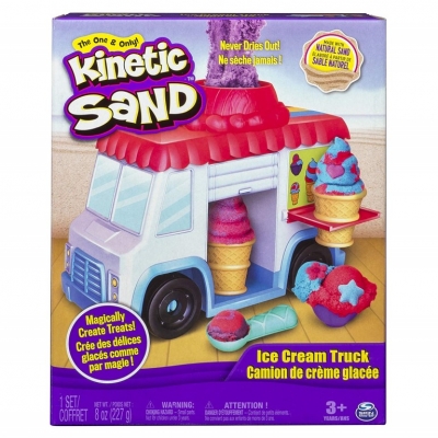 Nisip kinetic, masina de inghetata, Spin Master