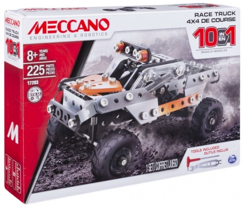 Jucarie Kit Camioneta de curse 10 in 1 Meccano Spin Master