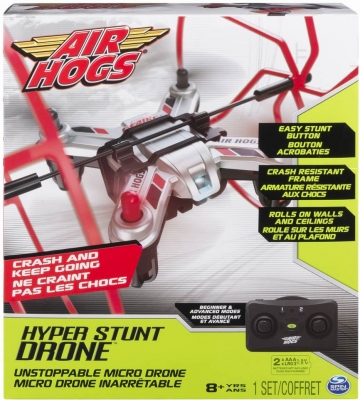 Drona cu telecomanda RC Airhogs Hyper pentru cascadorii Spin Master