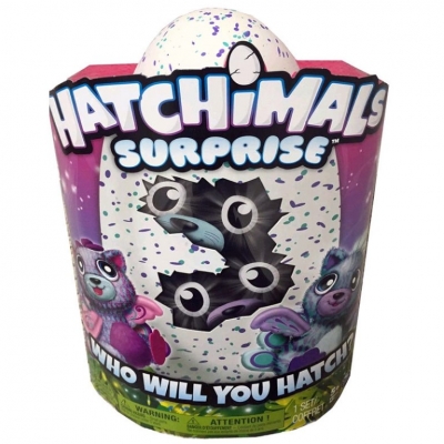 Figurine gemenii mov sau turcoaz Hatchimals Spin Master
