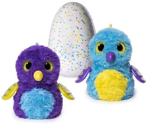Figurina Dragonel cu sclipici Hatchimals, diverse modele Spin Master