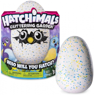 Figurina Dragonel cu sclipici Hatchimals, diverse modele Spin Master