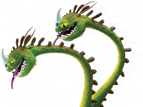 Figurina Dragon in actiune Barf si Belch Spin Master