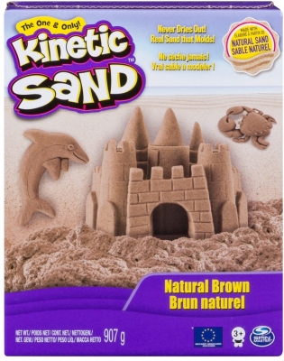 Nisip Kinetic Sand, culoare naturala, Spin Master
