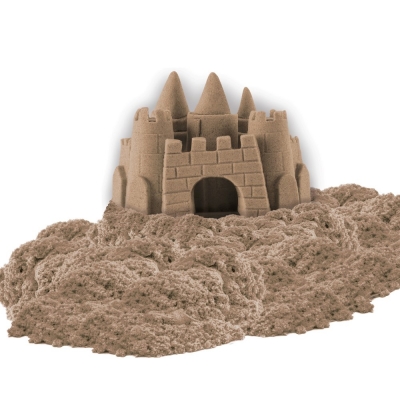 Nisip Kinetic Sand, culoare naturala, Spin Master