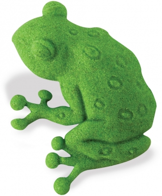 Nisip Kinetic Sand Deluxe, 680 gr, verde neon, Spin Master