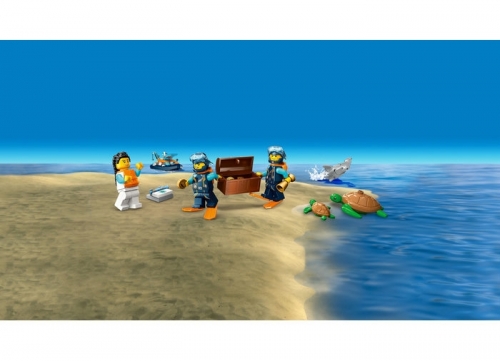 Barca pentru scufundari 60377 LEGO City