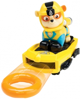 SET FIGURINE DELUXE PAW PATROL RUBBLE SPIN MASTER