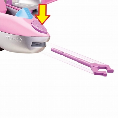 SET DE JOACA VEHICUL TRANSFORMABIL 2 IN 1 SKYE FLIP AND FLY PATRULA CATELUSILOR SPIN MASTER