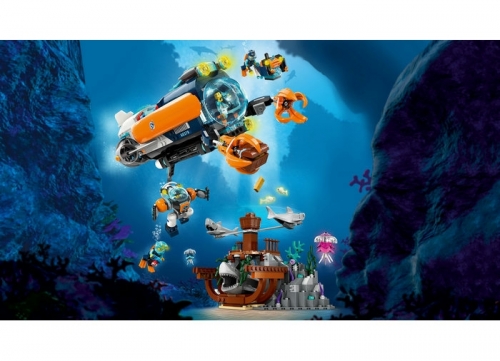 Submarin de explorari 60379 LEGO City