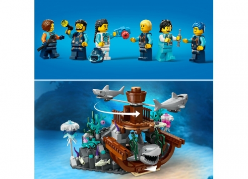 Submarin de explorari 60379 LEGO City