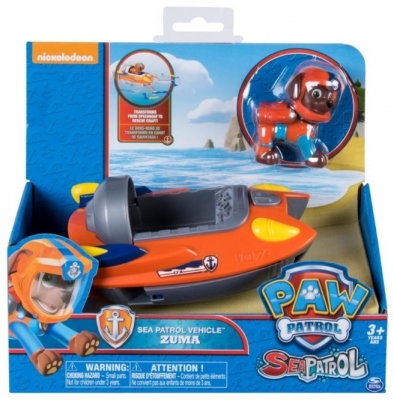 SET DE JOACA ZUMA SI BARCA DE SALVARE SEA PATROL SPIN MASTER