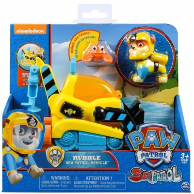 SET DE JOACA RUBBLE SI BULDOZERUL SEA PATROL SPIN MASTER