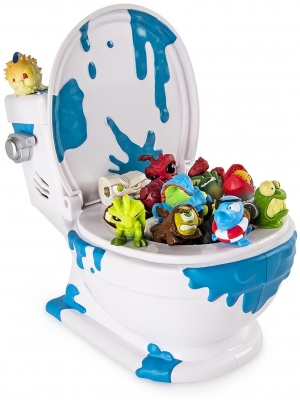 Toaleta depozitare pentru figurine Flush Force Spin Master