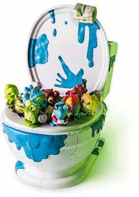 Toaleta depozitare pentru figurine Flush Force Spin Master