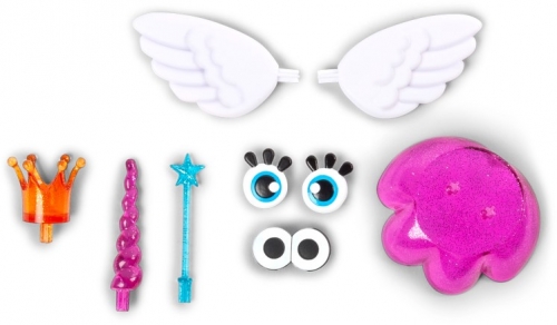 SET CREATIV SPIN MASTER BUNCHEMS UNICORNI STRALUCESC IN INTUNERIC