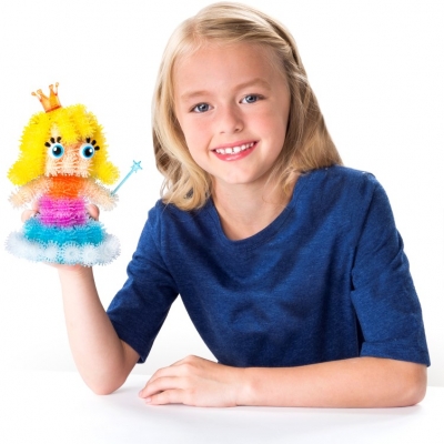 SET CREATIV SPIN MASTER BUNCHEMS UNICORNI STRALUCESC IN INTUNERIC