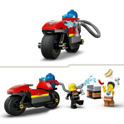 Motocicleta de pompieri 60410 LEGO City