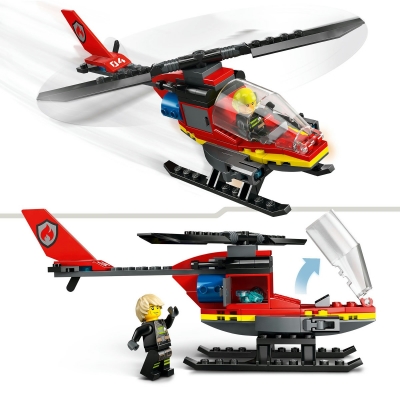 Elicopter de pompieri 60411 LEGO City