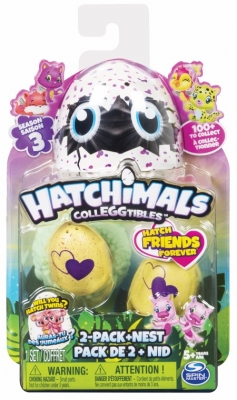 Figurina Hatchimals, 2 ousoare cu cuib, sezonul 3, 2 buc/set Spin Master