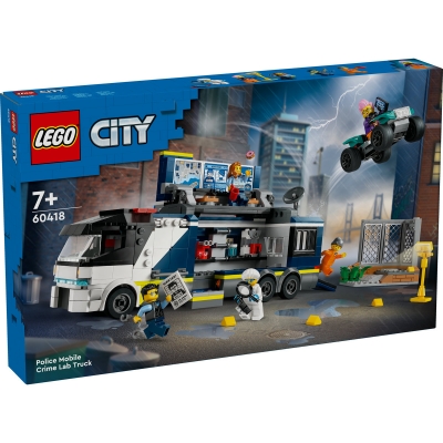 Laborator mobil de criminalistica 60418 LEGO City