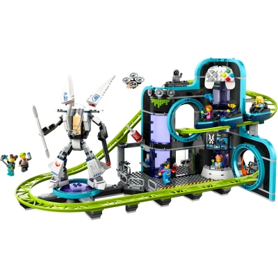 Parc cu roller-coaster Lumea Robotilor 60421 LEGO City