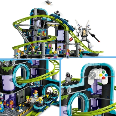 Parc cu roller-coaster Lumea Robotilor 60421 LEGO City