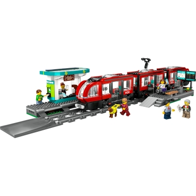 Statie si tramvai in centrul orasului 60423 LEGO City